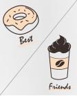 puodeliai Donut  Best / Cofee friends